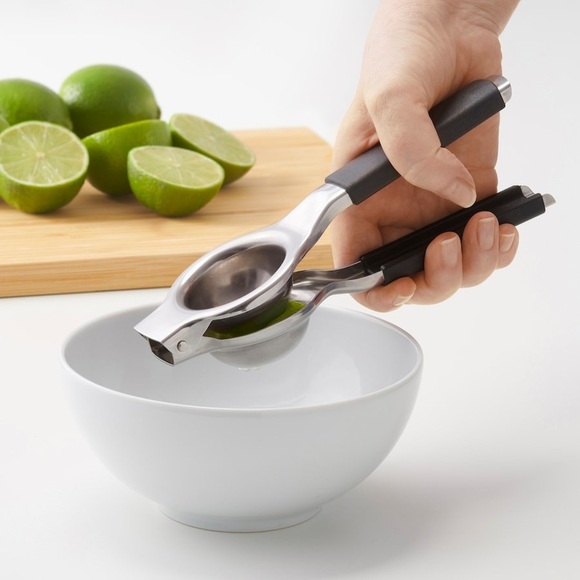 IKEA SYLVASS Lemon Squeezer - Durable Stainless Steel with Ergonomic Grip - Picture 2 of 14
